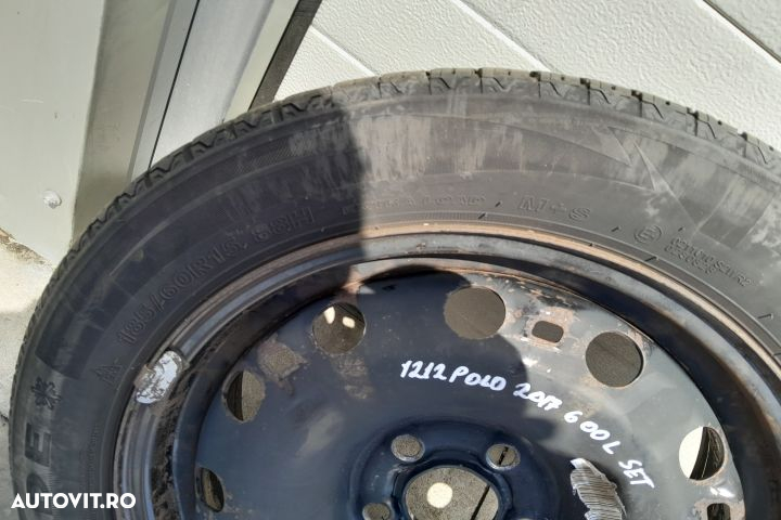 Jante tabla cu anvelope 15 - set 185 / 60 R15 185 / 60 R15 Volkswagen - 4