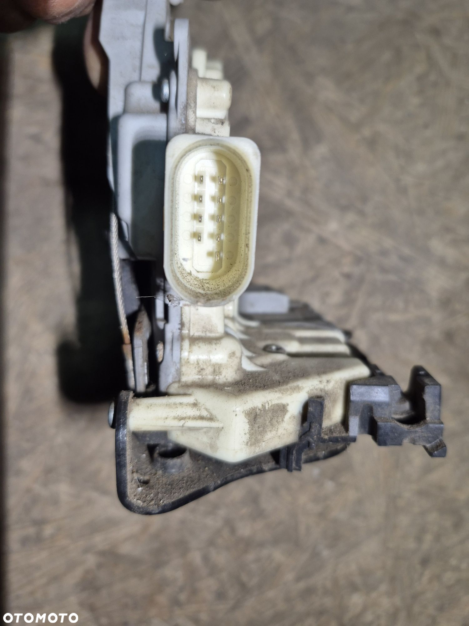 Zamek oryginalny vw passat b6 lewy przód przedni kierowcy 9pin linka - 3