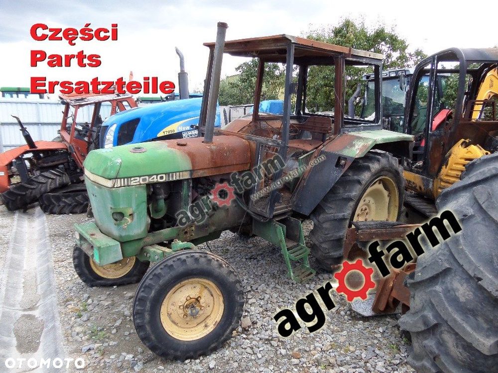 John Deere 2040 części, skrzynia biegów, silnik - 1
