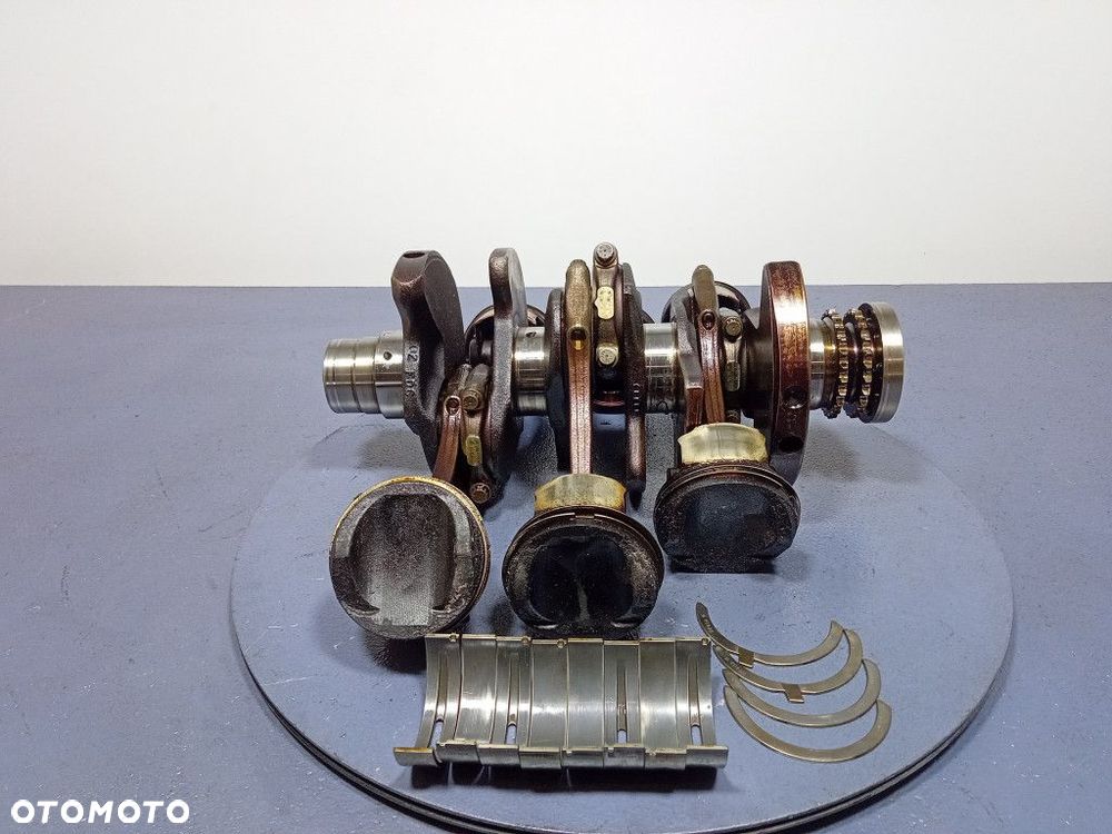 AUDI S4 A4 B8 3.0 TFSI WAŁ KORBOWY KORBOWODY TŁOKI 06E101AD - 1