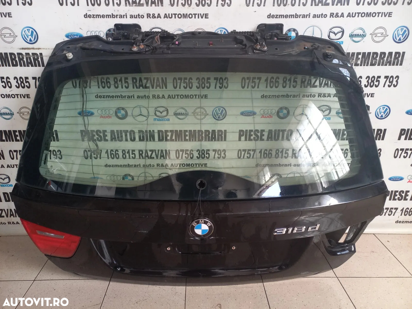 Haion Hayon Cu Luneta Bmw E91 LCI Facelift - Dezmembrari Arad - 4