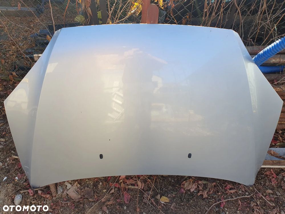 FORD FOCUS MK2 5D HB 04-08 MASKA POKRYWA SILNIKA PRZEDLIFT SREBRNY 03 - 1