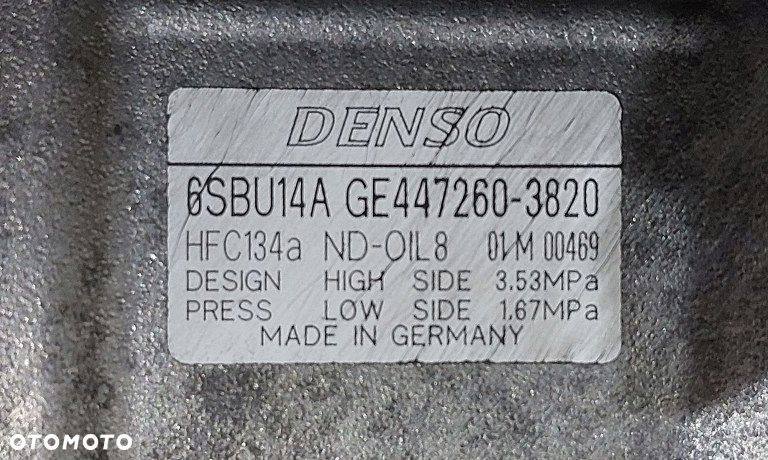 sprężarka kompresor klimatyzacji bmw 3 e90 447260-3820 - 5