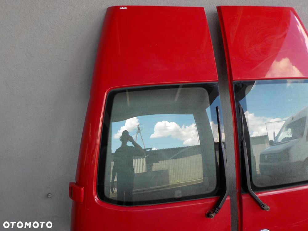 VW T5 T6 DRZWI SKRZYDEŁKOWE TYŁ TYLNE PRAWE LEWE SZYBA WYSOKIE - 3