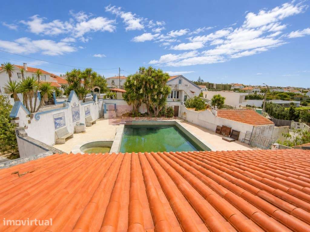 ERICEIRA, RIBAMAR - MORADIA T8 COM PISCINA E VISTA FRONTAL DE MAR - Grande imagem: 2/39