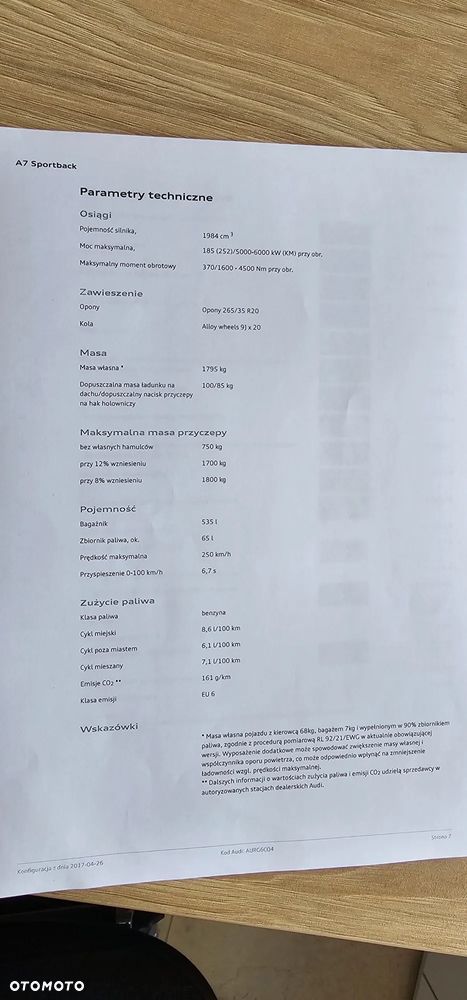 Audi A7 Sportback 2.0 TFSI Quattro S tronic - 18