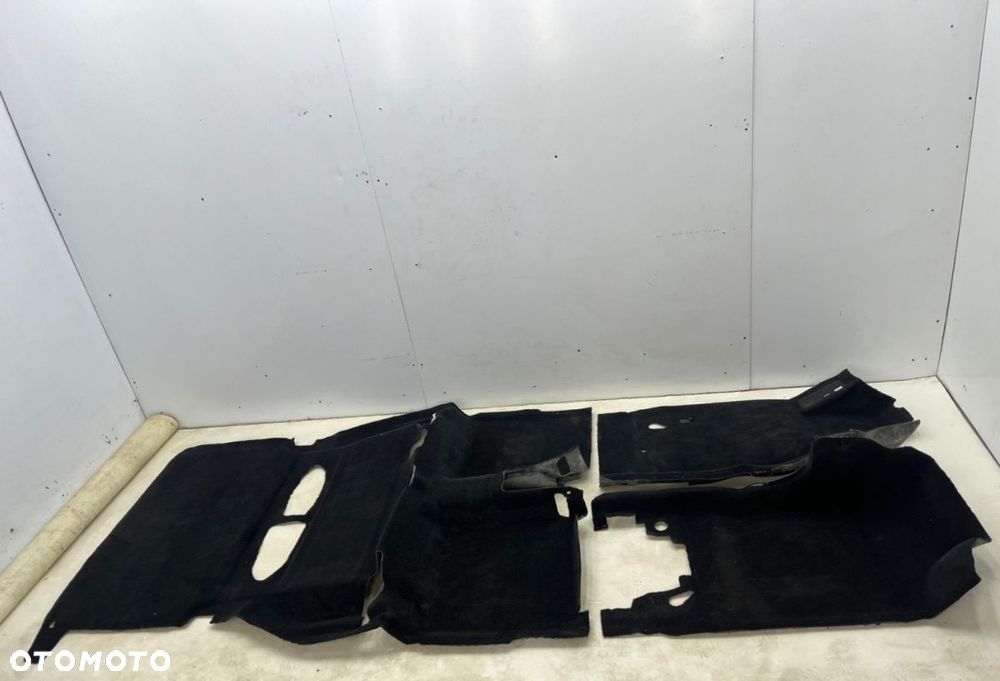 Wykładzina Chrysler PT Cruiser 00-10r. podłoga dywan mata czarna z bagażnikiem KOMPLET - 1