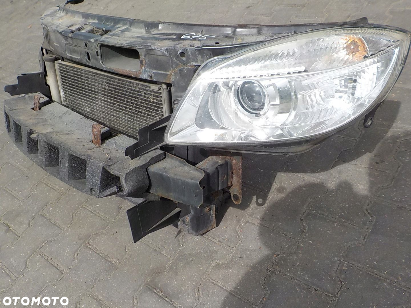 675 SKODA FABIA II 1.4 1.6 TDI PAS PRZEDNI BELKA CHŁODNICA - 6