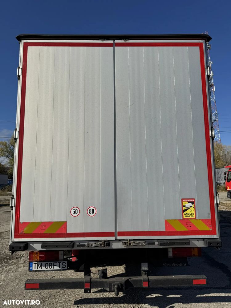 Mercedes-Benz Atego 818 prelata cu usi la spate - 6