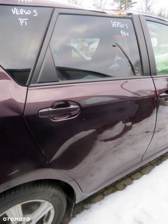 DRZWI TYLNE PRAWE VERSO-S P12 9AH 67003-52270 FIOLETOWY TOYOTA 2010-2015 - 1