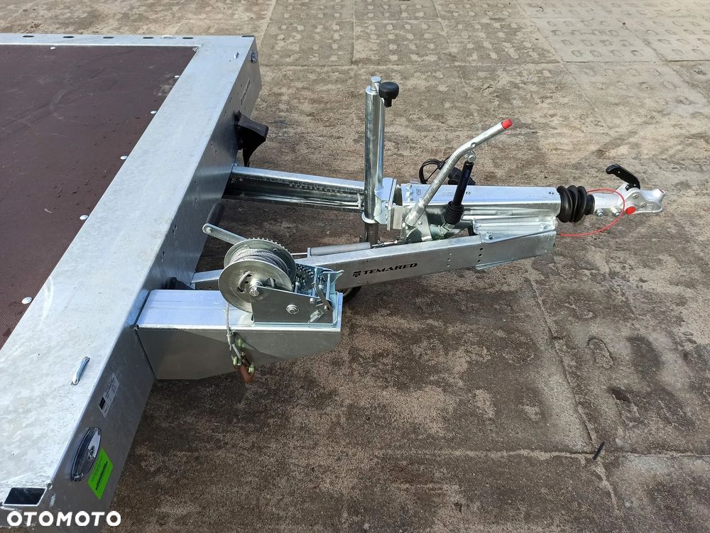 TEMARED CARPLATFORM 6021 / 3 osie 3,5T sklejka  wym. 590X211cm i inne, mocna - 10