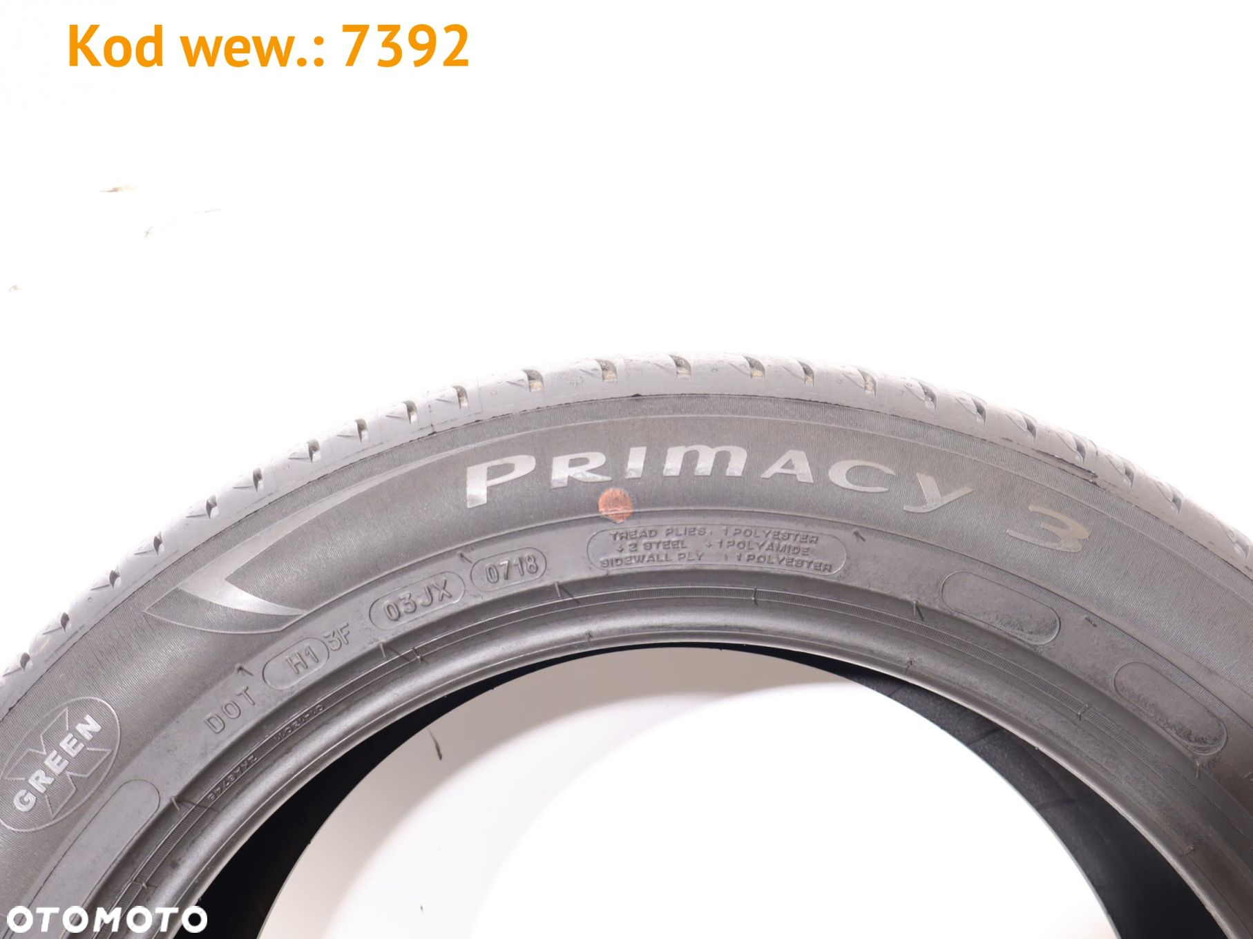 Michelin PRIMACY 3 - 215/55 R17 - 6