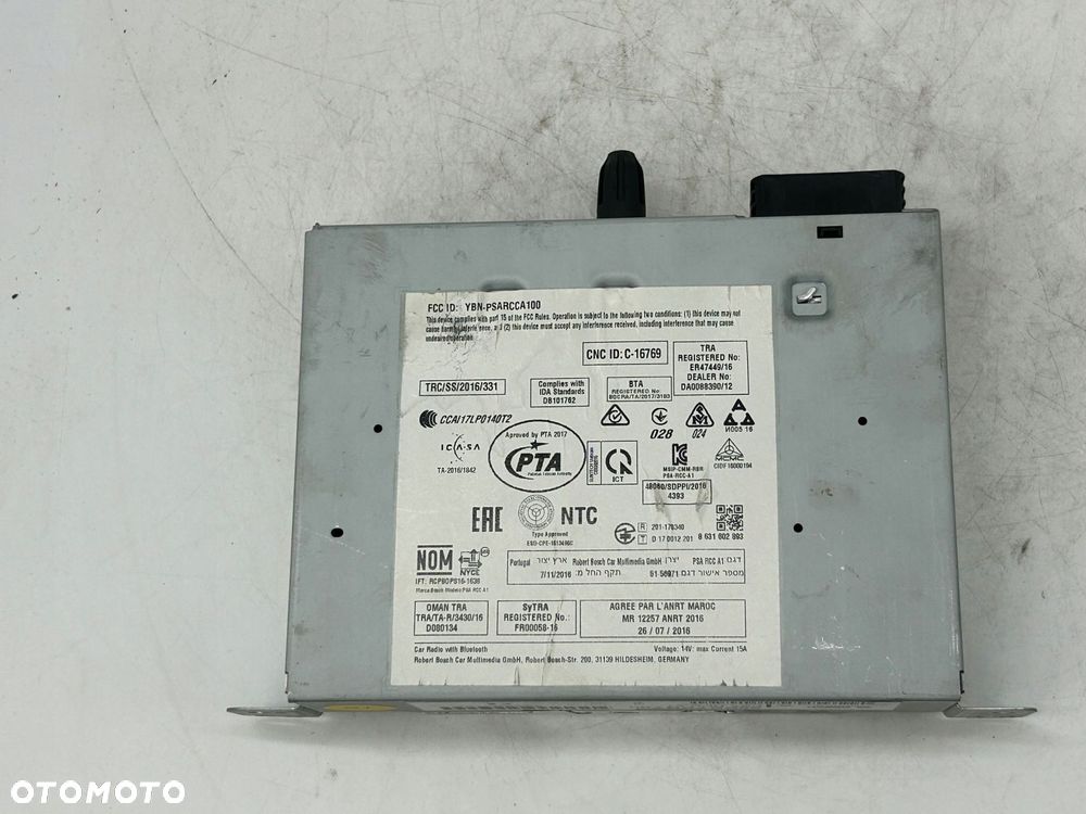 radioodtwarzacz stacja multimedialna peugeot 208 9822729780 - 3