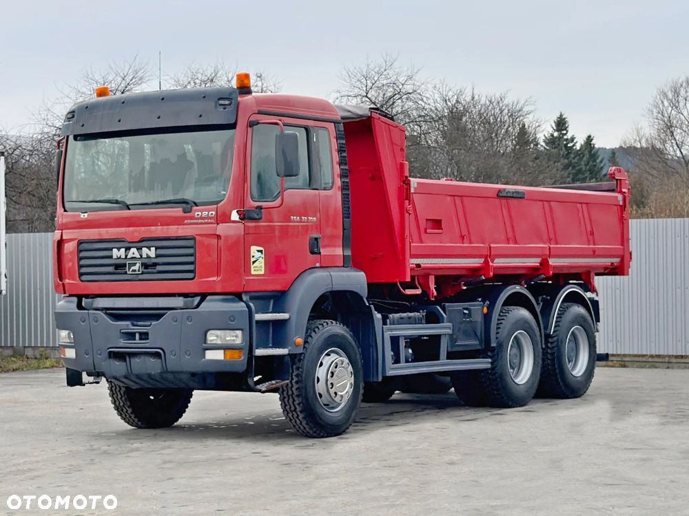 MAN TGA 33.350 * WYWROTKA 5,20 m + BORDMATIC * STAN BDB - 5