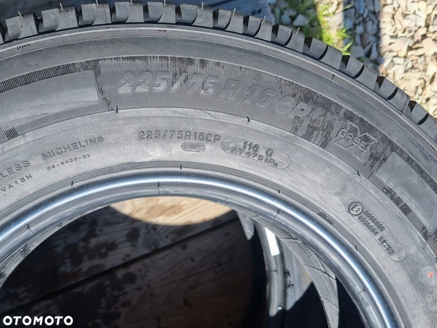 OPONY MICHELIN AGILIS CAMPING 225/75R16CP 116Q 2024r,8,5mm prawie nowe - 11