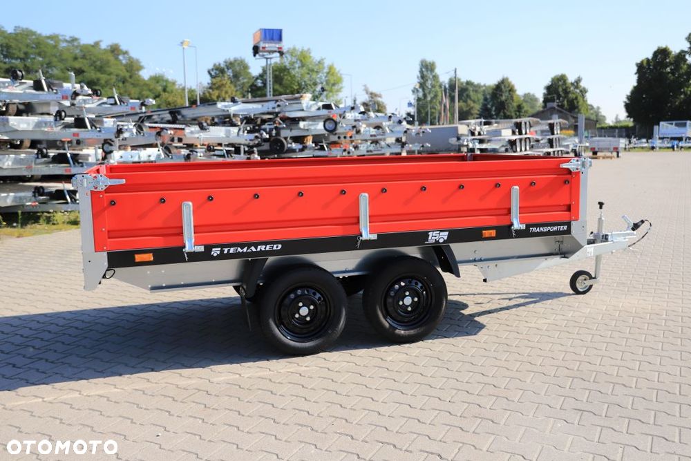 TEMARED TRANSPORTER LIMITOWANA EDYCJA  3015/2 0,75T 304x153x40 cm, dmc 750 kg, Full LED - 20