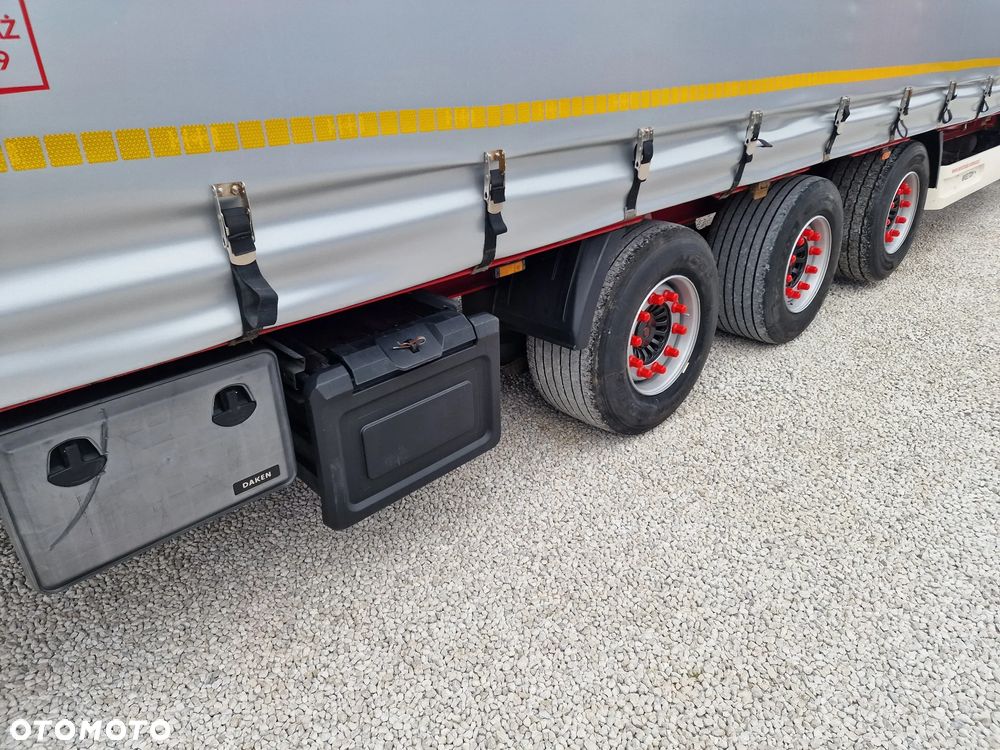 Wielton BURTO-FIRANKA MEGA - NOWE PLANDEKI I DACH - SAF - OŚ PODNOSZONA - 17