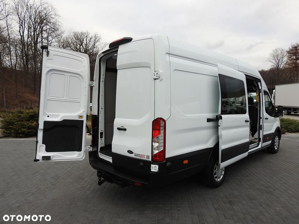 Ford TRANSIT FURGON BRYGADÓWKA  6 MIEJSC TEMPOMAT KLIMATYZACJA  185KM - 4