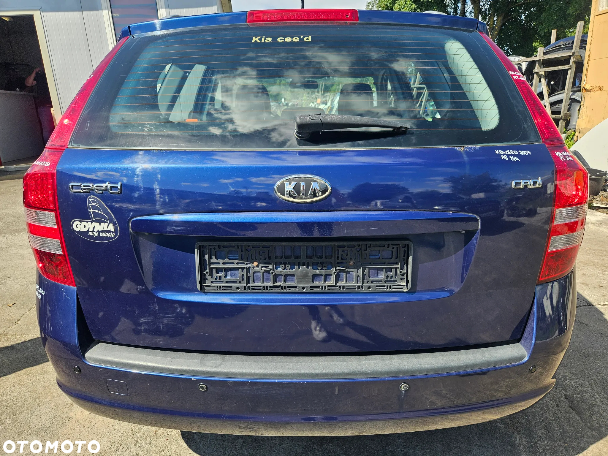 KIA CEED I ZDERZAK TYŁ TYLNY TYLNI A8 - 13