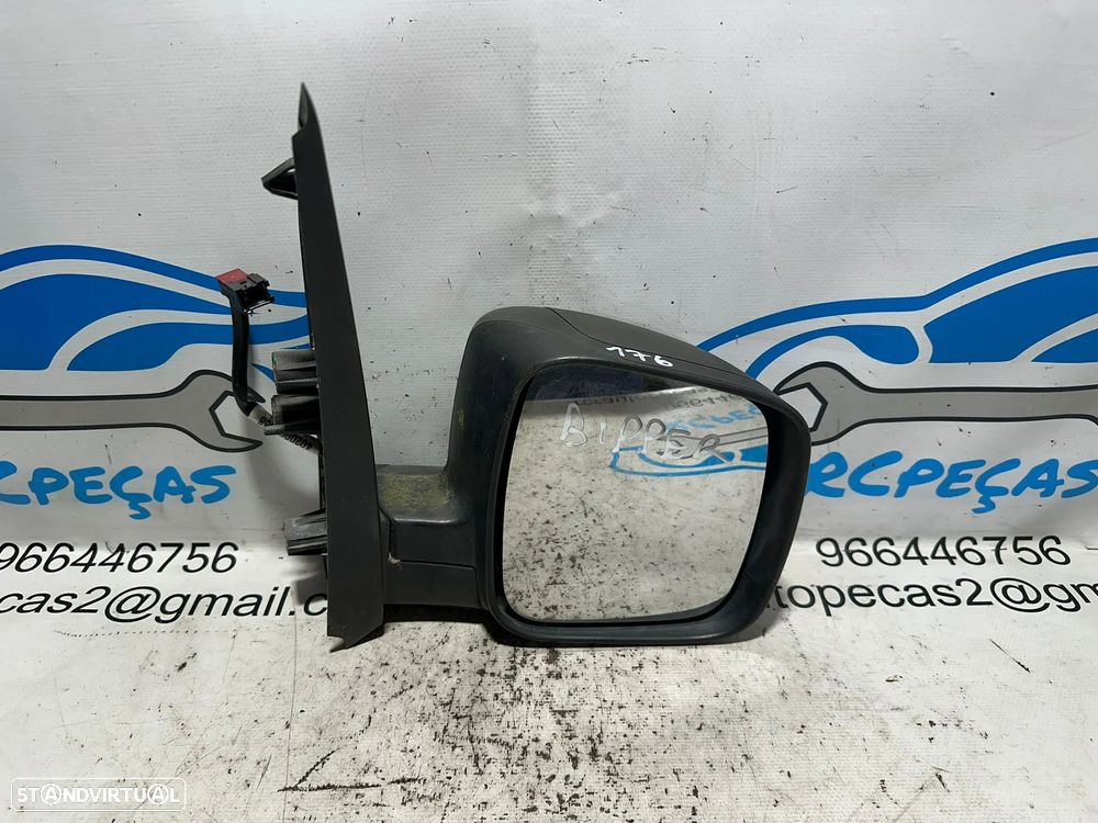 .Espelho Retrovisor Lateral Esquerdo Direito Original PSA Peugeot Bipper Citroen Nemo Fiat Fiorino 735460573 2008 - 2019 - 8