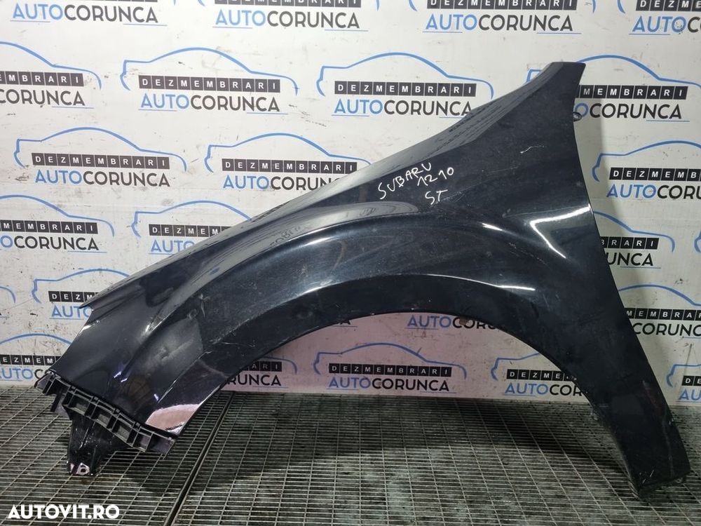 Aripa Stanga Fata Subaru Forester 2007 - 2010 4 Usi NEGRU (1210) - 1
