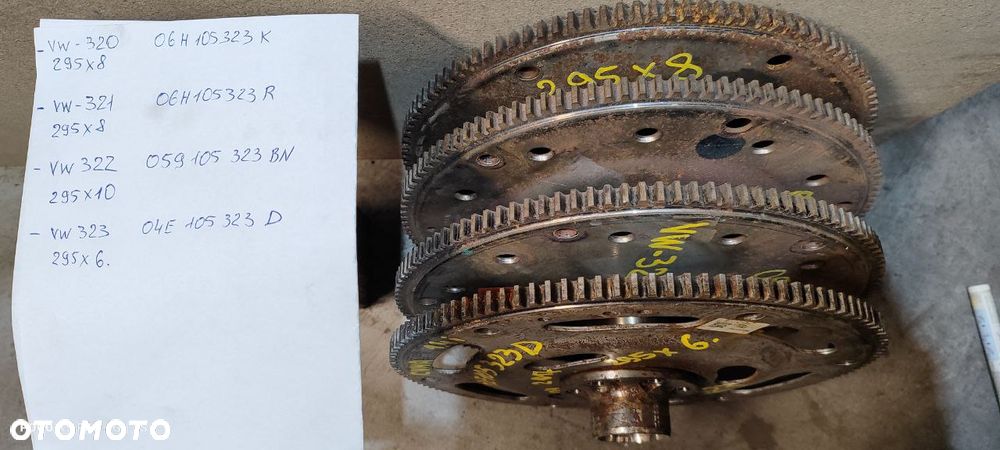 VOLKSWAGEN VW AUTOMAT AUTOMATYCZNE DIESEL / BENZYNA SPRZĘGŁO KOŁO ZAMACHOWE TARCZA DOCISK DWUMAS - 2