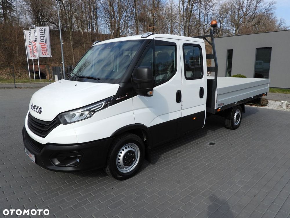 Iveco DAILY 35S16 SKRZYNIA PODWÓJNA KABINA DOKA 7 MIEJSC TEMPOMAT LEDY AUTOMAT HI-MATIC KLIMATYZACJA  160KM - 7