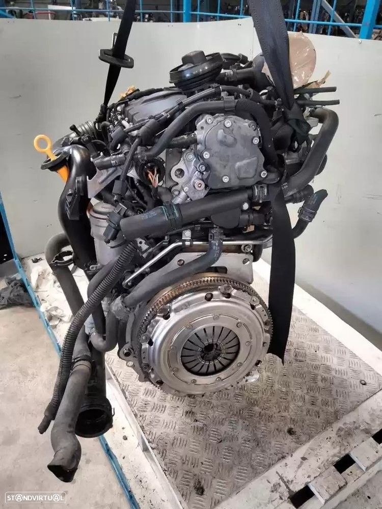 MOTOR COMPLETO VOLKSWAGEN TOURAN 2007 -BXE - 7