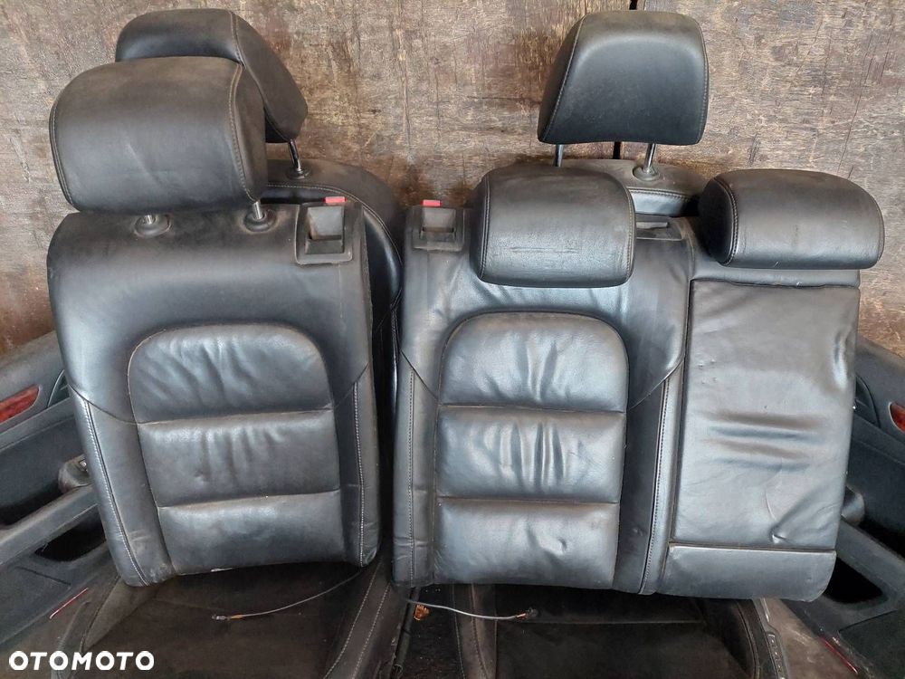 FOTELE KOMPLET LEWY PRAWY KANAPA TYŁ + BOCZKI SKODA SUPERB II SEDAN - 14