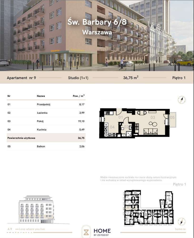 Rabaty| Studio | Bez mebli| Kamienica | Centrum| 0% prowizji| 6 msc