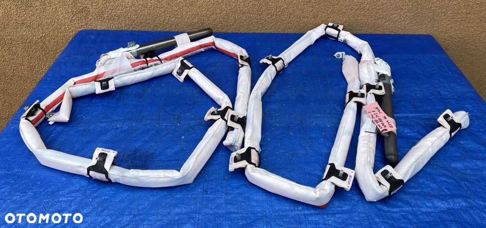 AUDI Q7 4M / 7 osób / KURTYNA KURTYNY PRAWA LEWA / ORYGINAŁ - 1