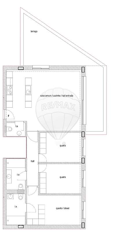 Apartamento T3 para venda - Grande imagem: 3/19