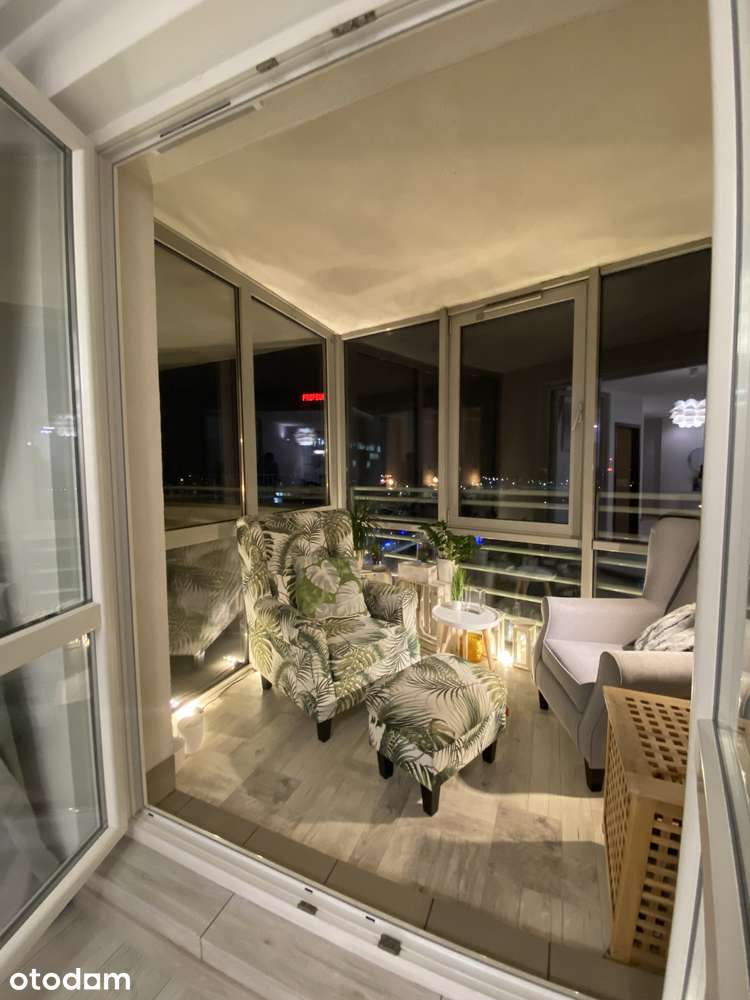 58m² | 2 pokoje | 9 piętro | balkon | Wola Tower | świetna komunikacja
