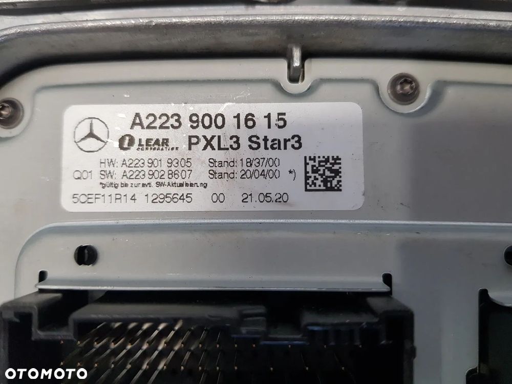 Przetwornica moduł lampy MERCEDES W223 S-KLASA A2239001615 - 4