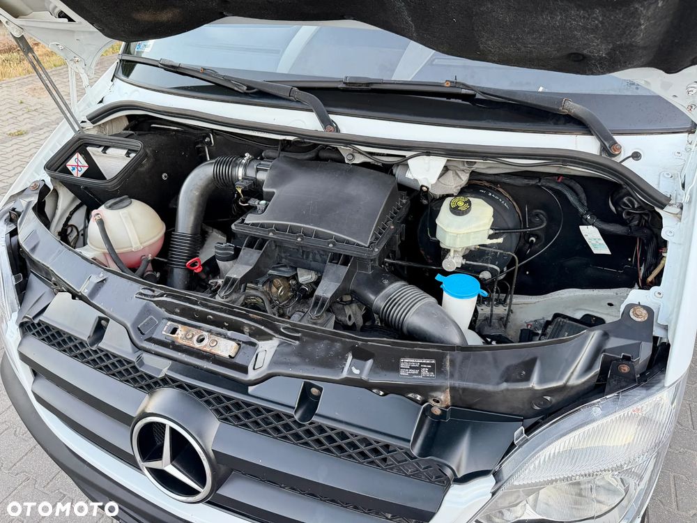 Mercedes-Benz SPRINTER DOKA / 7 OSÓB / NAJDŁUŻSZY ROZSTAW / RARYTAS / SOLIDNA SKRZYNIA - 34