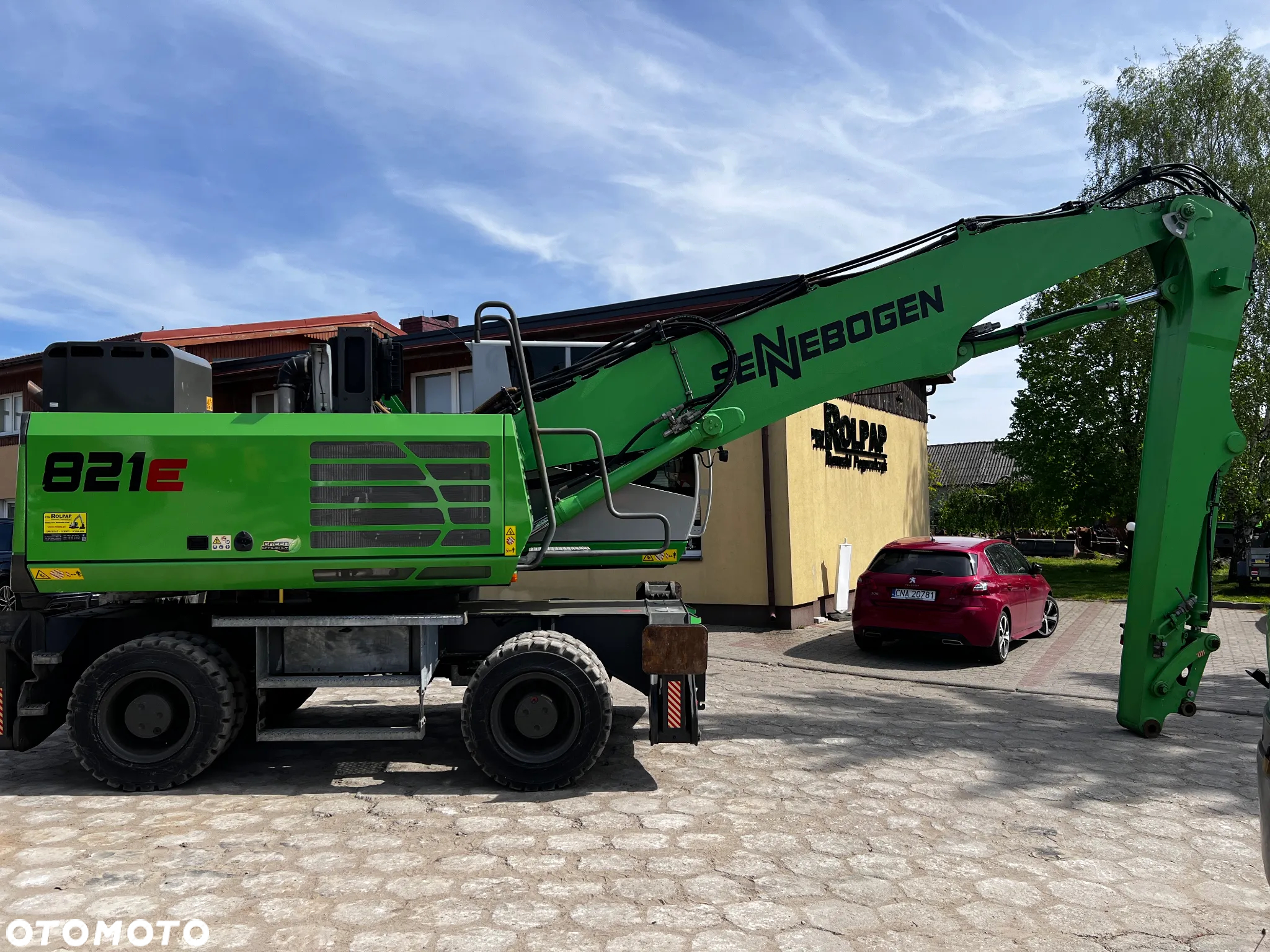 Sennebogen maszyna do przeładunku  821 WYNAJMIJ & TESTUJ & KUP 2018 7300h - 2