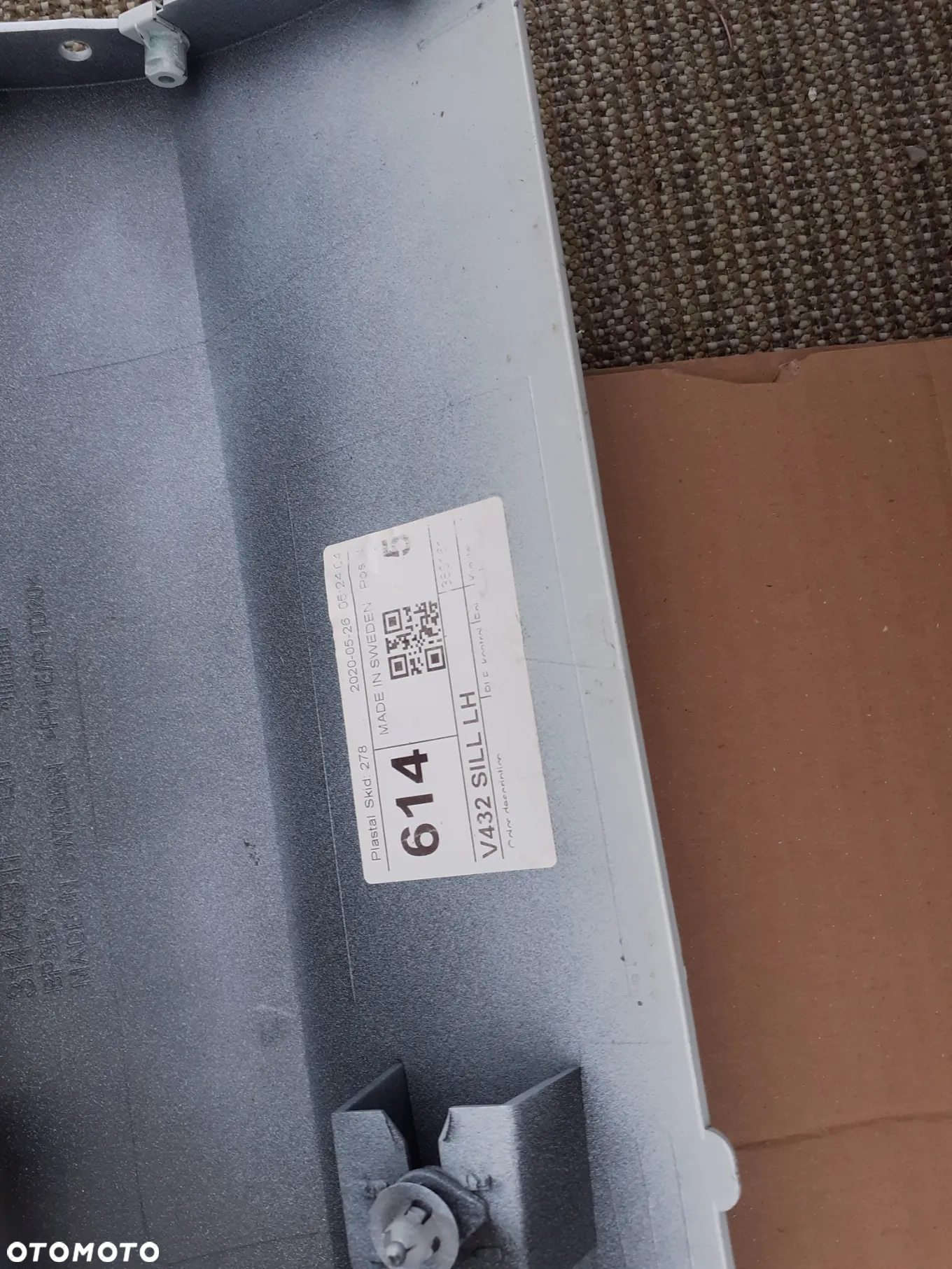 Listwa progowa P+L do Volvo V60 II S60 III 18-22r. - 9