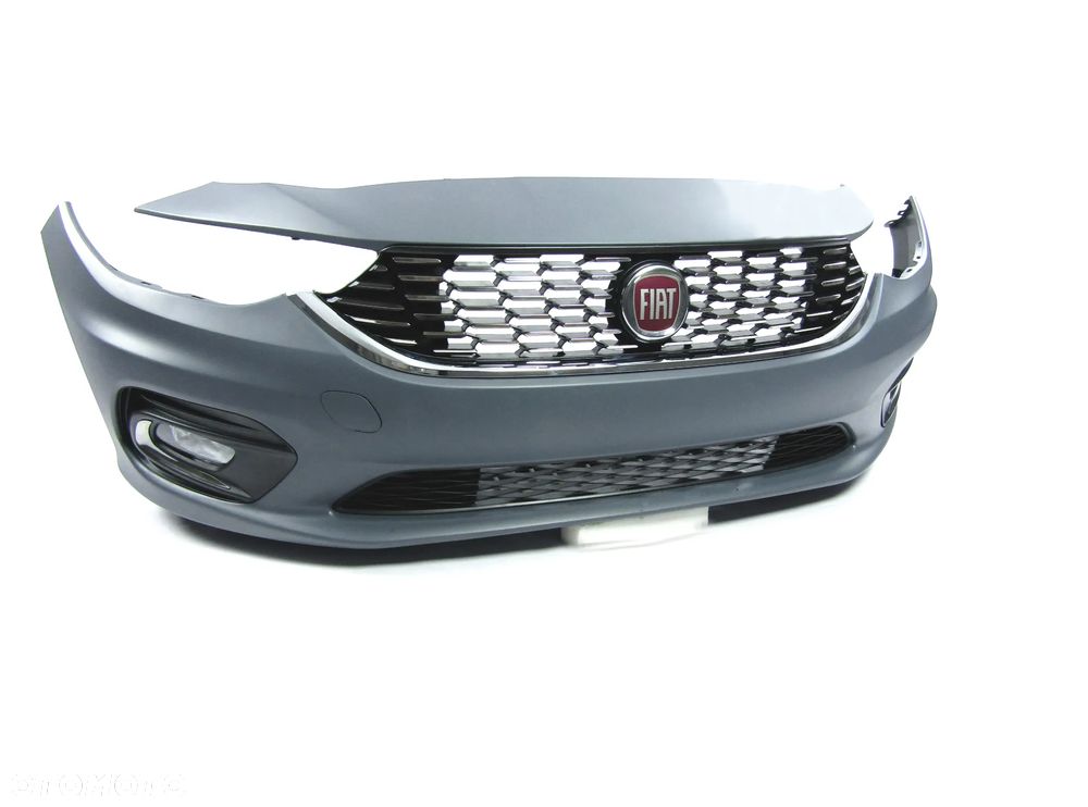Zderzak przedni Fiat Tipo SDN 16 - 20 Atrapa + kratki + halogeny Komplet ! - 1