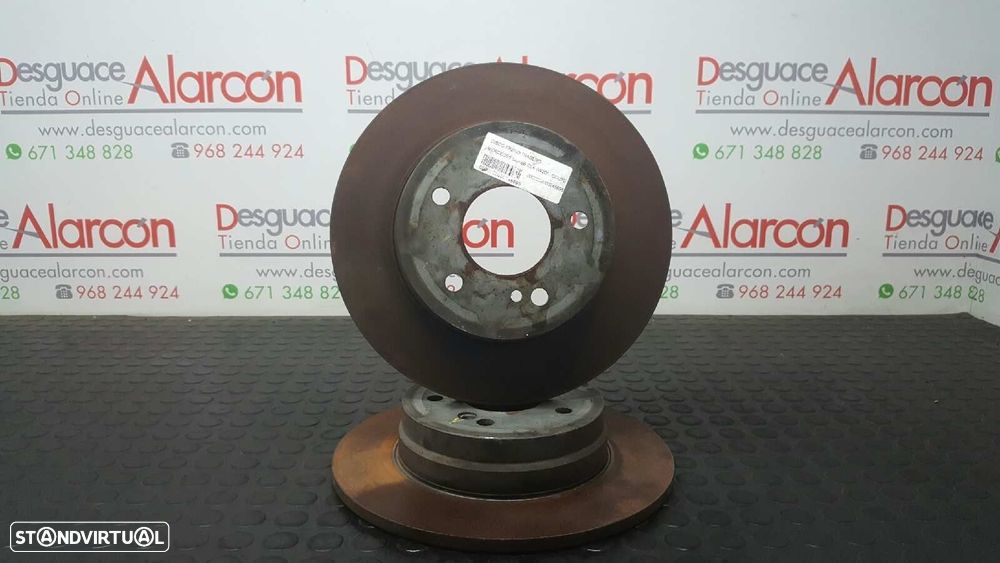 DISCO DE FREIO TRASEIRO MERCEDES CLASE CLK (W209) COUPE 200 COMPRESSOR (209.342) - 2