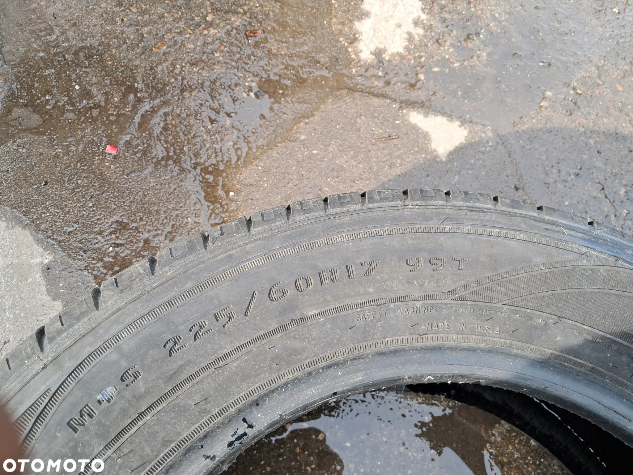 Opony całoroczne 225/60r17 Goodyear - 2