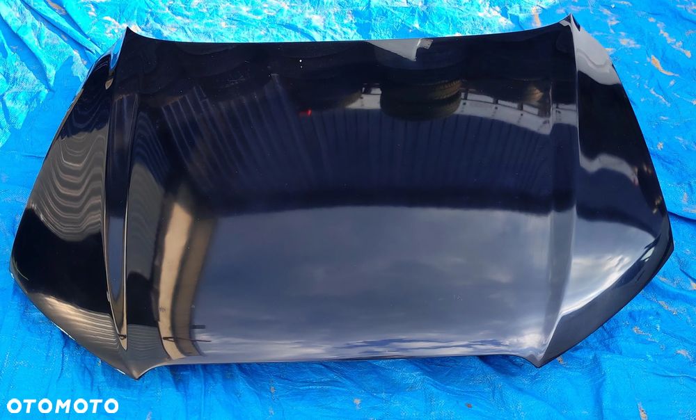 CZARNA Maska Pokrywa Silnika AUDI A8 D4 4H0 2009-2014 Przed Lift - 4