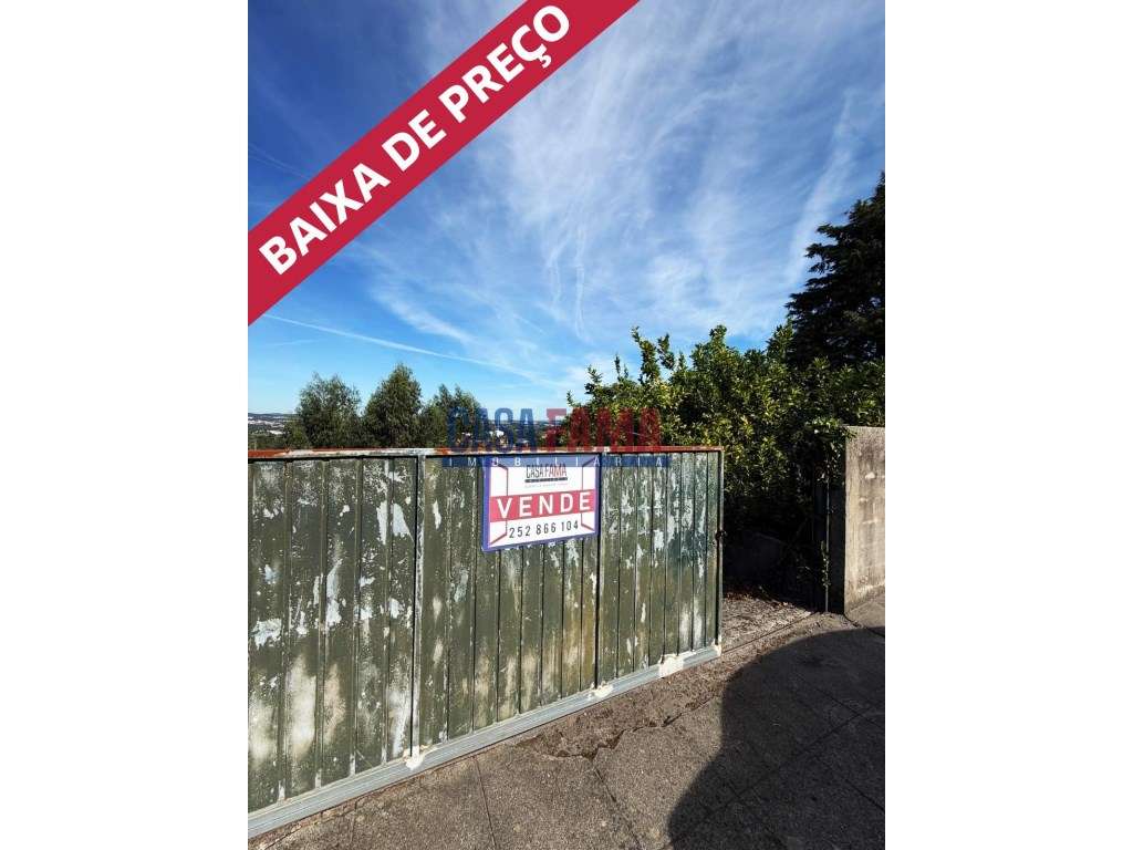 Terreno para construção em Santo Tirso