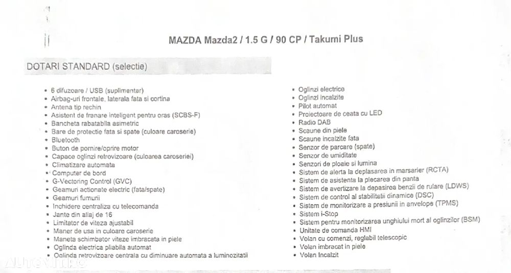 Mazda 2 G90 Takumi Plus - 14