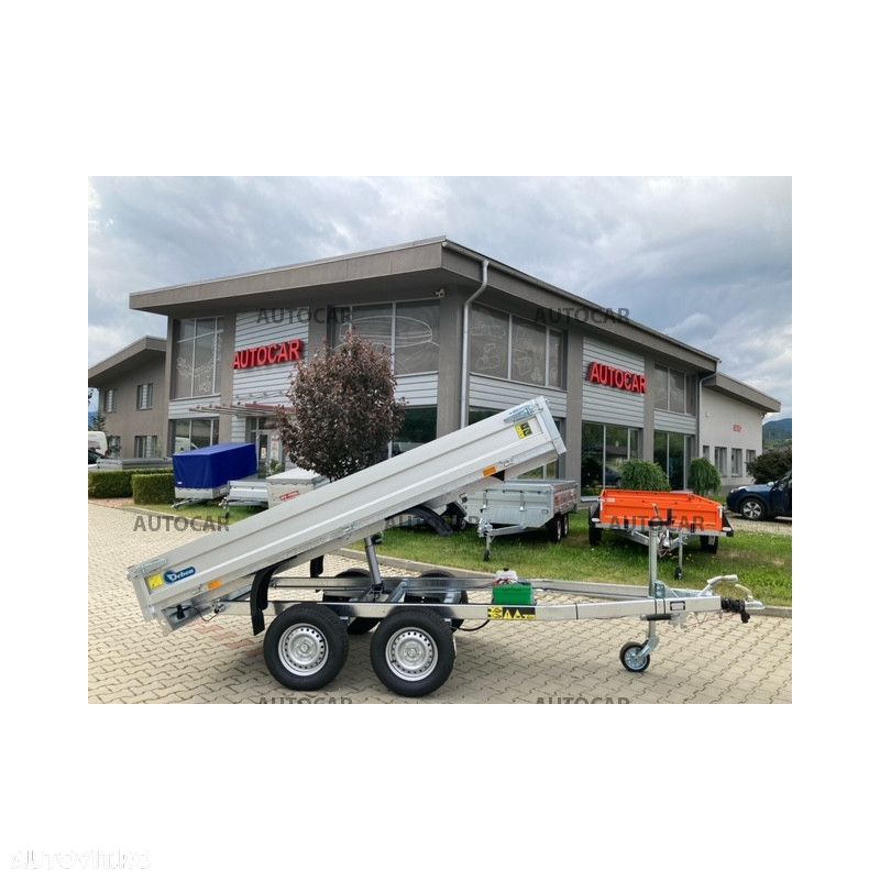 Autocar Remorca basculabila pe o singura parte cu sistem de franare pe 2 axe Debon PW1.2 ECO - 1