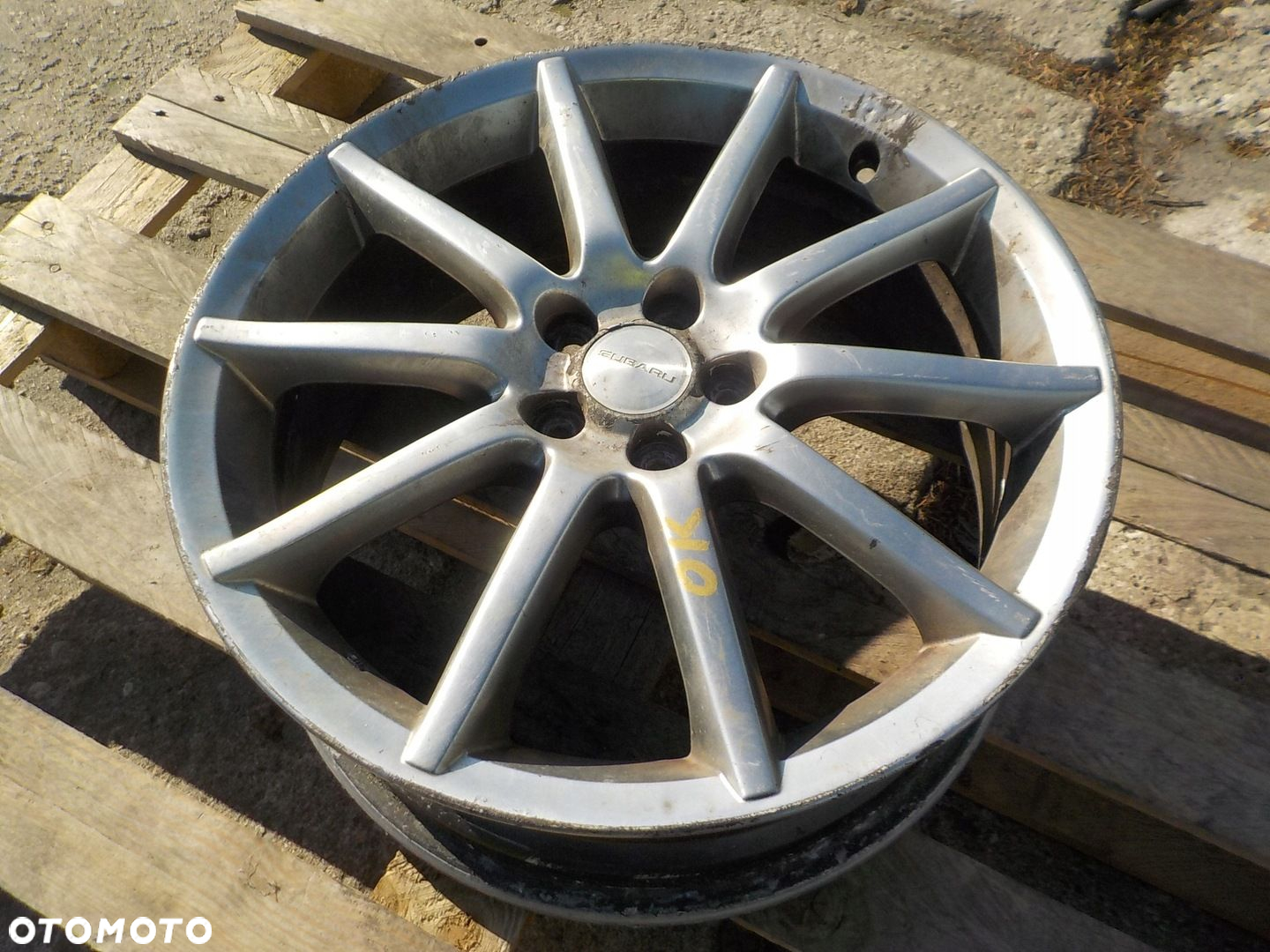 SUBARU LEGACY IV FELGA ALUMINIOWA R18 5x100 ET55 - 8