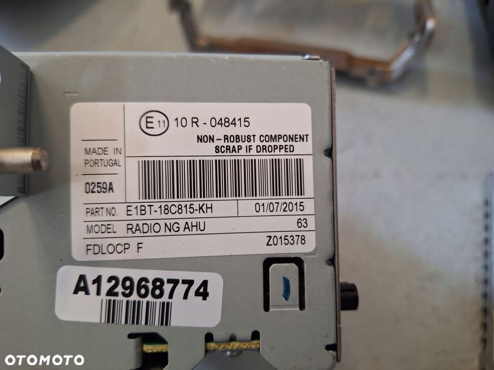 nawigacja radio wyświetlacz panel ford c-max mk2 lift - 6