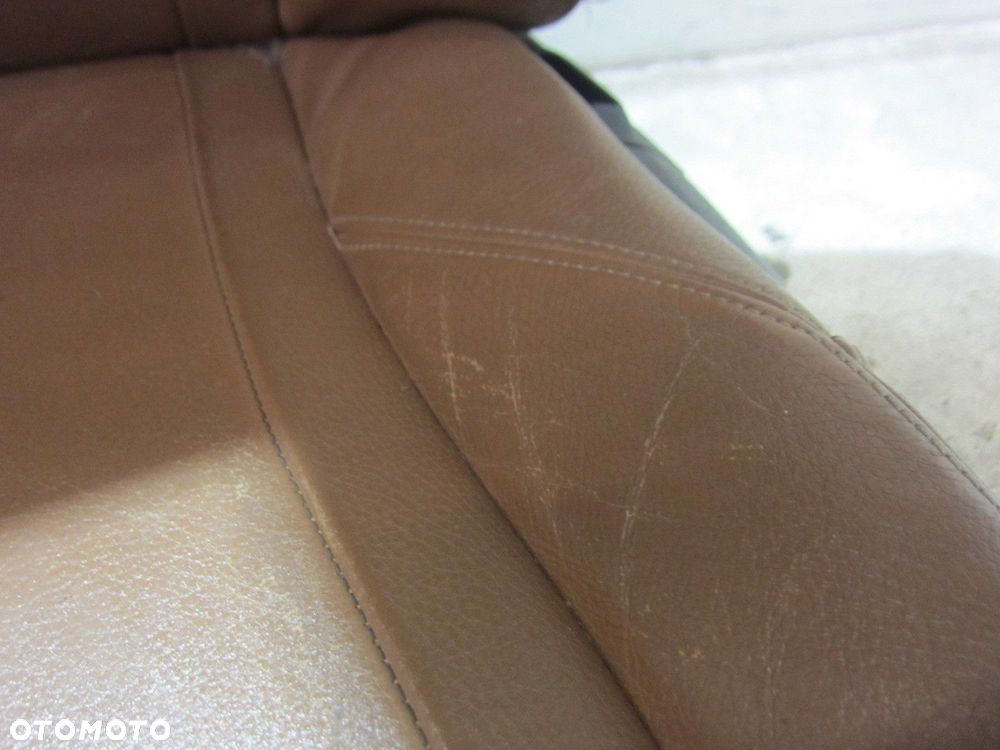 BMW 3 F30 F31 FOTEL KIEROWCY LEWY DAKOTA BRAUN SKÓRA BRĄZOWA 52107941262 - 4