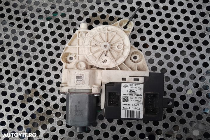 Motoras macara geam fata stanga 7M5T14B533AC Ford Focus 2 [2004 - 200 - 1