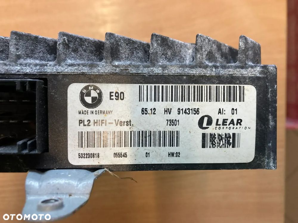 Lci wzmacniacz moduł lear hifi BMW OE 9143156 - 2
