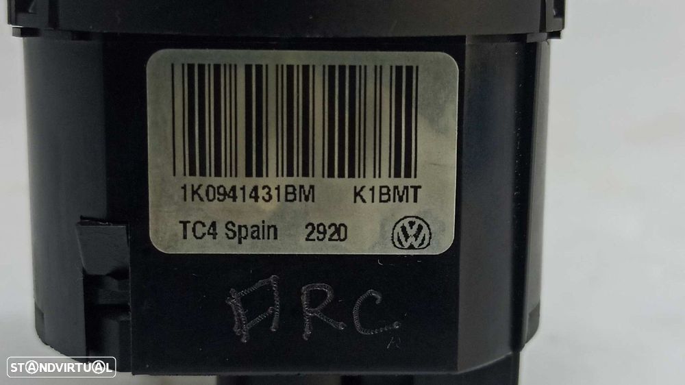 COMANDO DAS LUZES VOLKSWAGEN GOLF VI (5K1) ADVANCE BLUEMOTION - 5